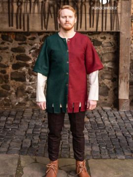 Right side Surcoat Aleran - Wool green