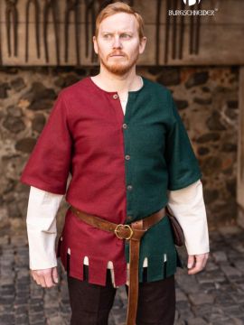 Left side Surcoat Aleran - Wool green