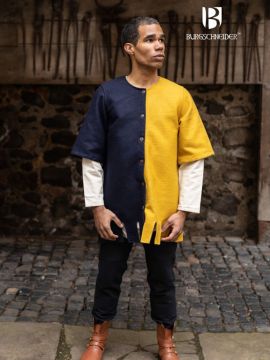 Left side Surcoat Aleran - Wool yellow