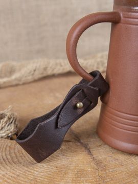 Brown jug holder