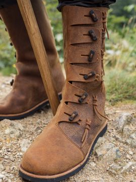 Viking boots Odin brown