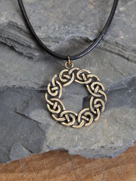 Celtic amulet "Wreath" - bronze