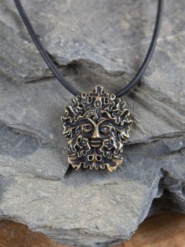 Green man amulet