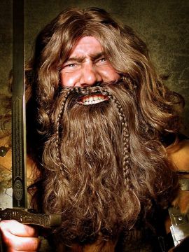 Dwarf beard with wig