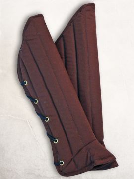 Leopold leg pad brown