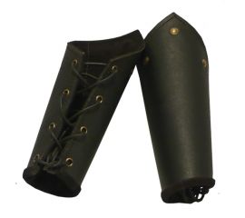 Leather bracers