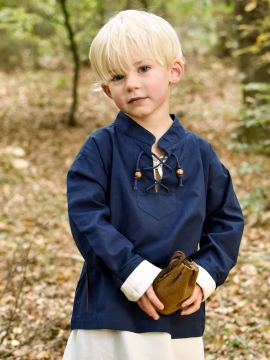 Children's medieval shirt blue