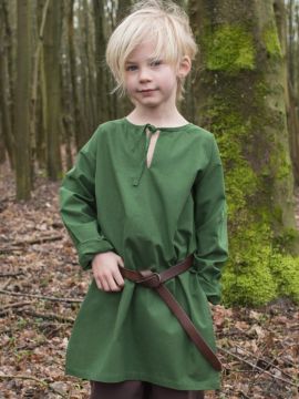 Medieval tunic for children green