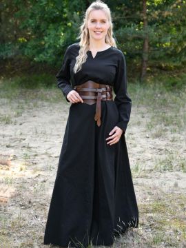 Lightweight medieval dress Milla black XL