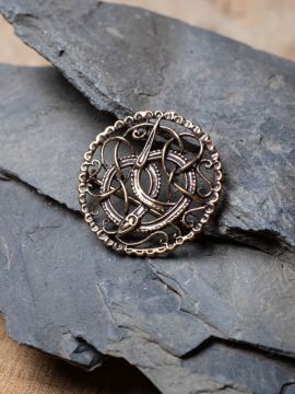 Viking brooch bronze