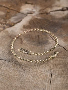 Bronze Viking upper arm bangle