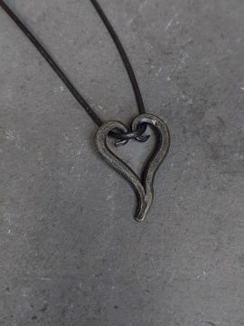 Amulet forged heart