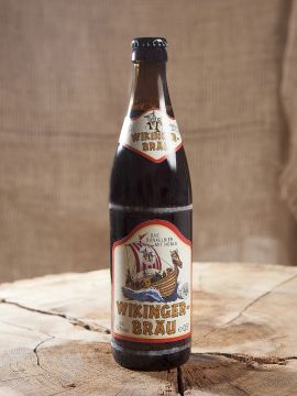 "Wikingerbräu" honey beer Single bottle