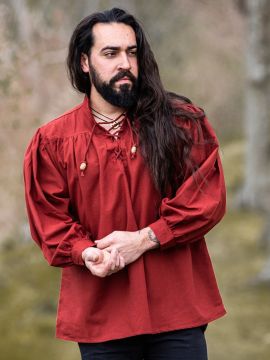 Medieval shirt red