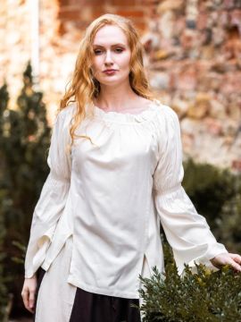 Medieval blouse made from natural viscose