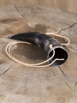 Drinking Horn on a leather strap