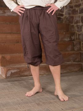 Knee breeches in dark brown XL