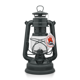 Storm lantern Feuerhand 276 anthracite gray