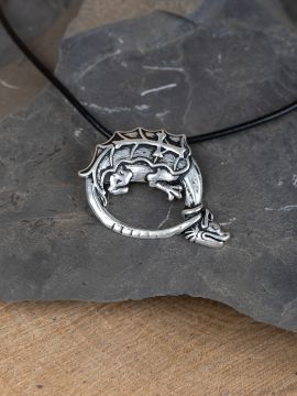 Order of the Dragon amulet silver