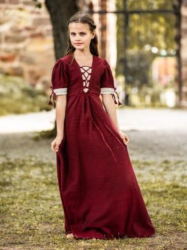 Lightweight children's dress red XXXS