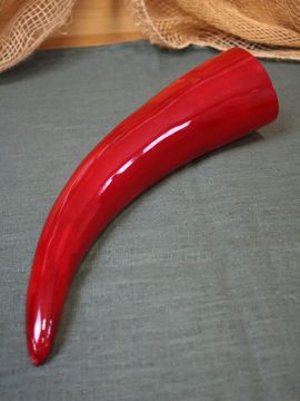 Crimson Drinking Horn