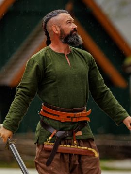 Viking tunic Ivar green M