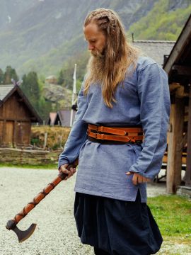 Viking tunic Torsten blue-grey