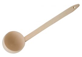 Large wooden ladle