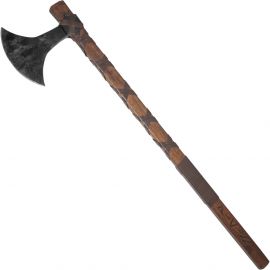 Danish axe with leather winding