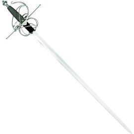 Rapier with leather sheath