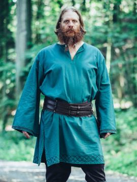 Viking tunic Horik green L