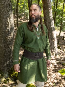 Viking tunic Fenrir green