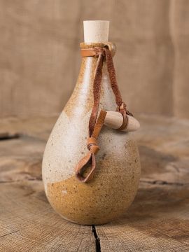 Sand-colored potion bottle