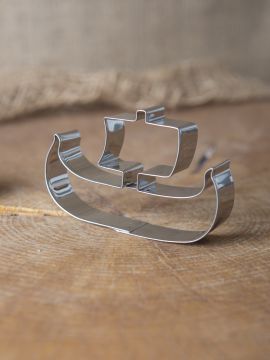 Viking boat cookie cutter