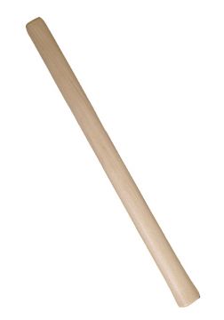 Axe shaft made from hickory wood