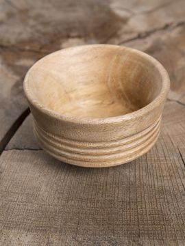 Early medieval wooden bowl 10 cm