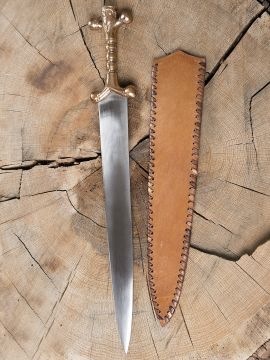 Celtic dagger with bronze handle