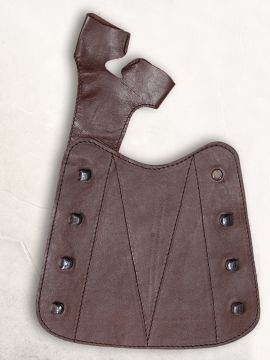 Archer arm guard with hand protection