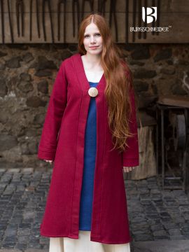 Birch coat Aslaug red