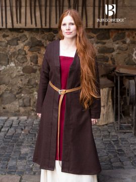 Birch coat Aslaug brown L