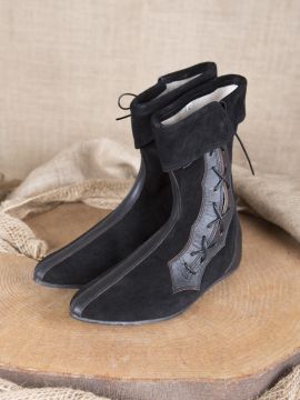 Medieval boot Vasco black