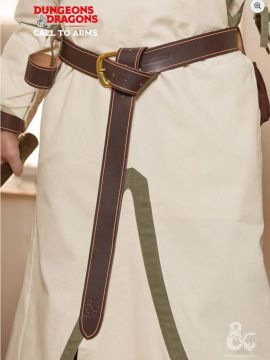 D&D leather belt brown