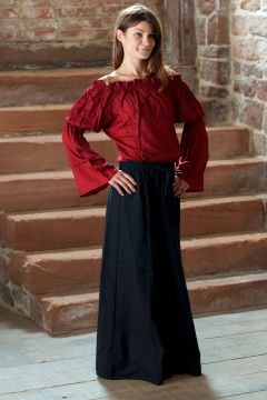 Skirt with blouse set - f. Medieval/LARP natural | S/M | S/M