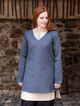 Short tunic Frekja gray