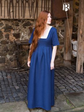 Dress Frideswinde blue XXL