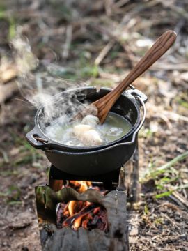 Cast iron fire pot 0.5 liter