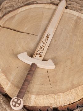 Knights Templar wooden sword with personalized engraving