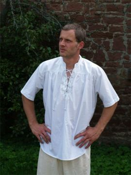 Medieval shirt short sleeve