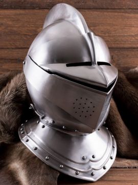 English closed helmet