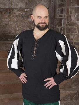 Shirt Landsknecht black and white